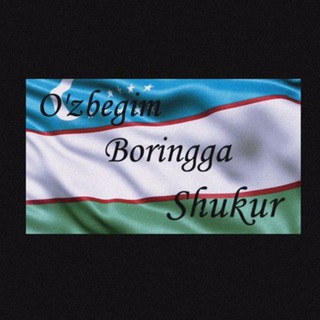 Логотип @kiringiltimos - O'ZBEGIM BORINGA SHUKUR