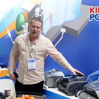 Логотип @kirpool - Строительство бассейнов и оборудование