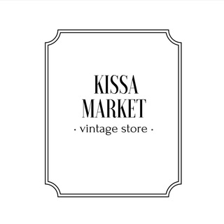 Логотип @kissamarket_vintagestore - KISSA MARKET vintage store