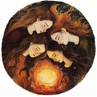 Логотип @klavdiyapsy - Круг женской силы