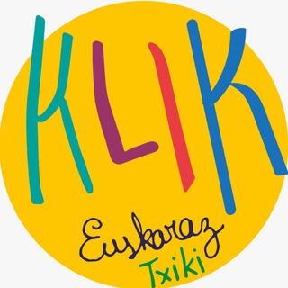 Логотип @klikeuskaraztxiki - Klik Euskaraz Txiki 3-6