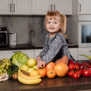 Логотип @klimanova_gv - РЕБЕНОК и ЕДА 🥦