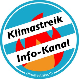 Логотип @klimastreikschweizdeinfo - Klimastreik Schweiz Infokanal