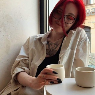 Логотип @klimovawrites2 - за чашкой чёрного