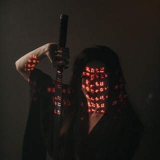 Логотип @kme4teru - Катана