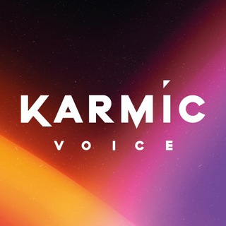 Логотип @kmt_chat - ДУХОПОДЪЁМНЫЕ ТРЕНИНГИ КARMÍC VOICE