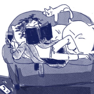 Логотип @kngphr - книгофрения