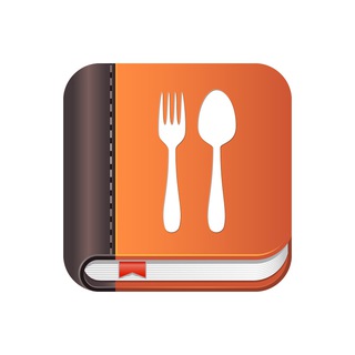 Логотип @kniga_receptov_tg - Книга рецептов