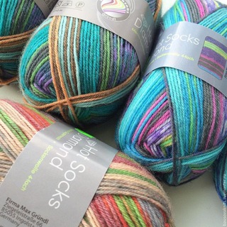 Логотип @knit_socks - Свяжи_носки (Knit_Socks) Носочная пряжа для гурманов