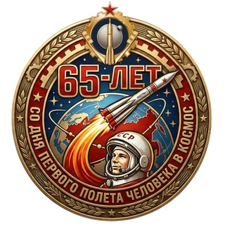 Логотип @kocmoc_cccp - «Советский космос»