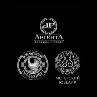 Логотип @kolmelhior_official - Кольчугинский мельхиор / Аргента / Мстерский Ювелир
