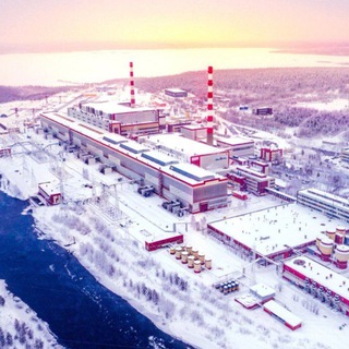 Логотип @kolnpp - ⚡ Кольская АЭС ❄️