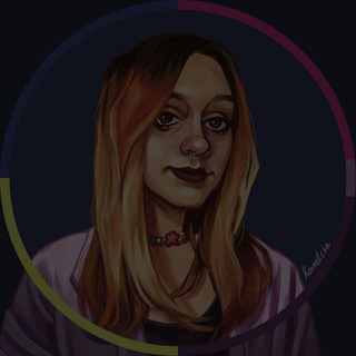 Логотип @komet1kaa0 - кометика