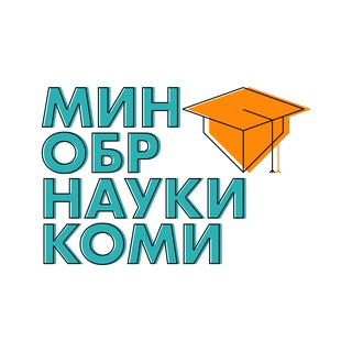 Логотип @komiedu - Минобрнауки Коми