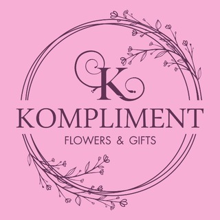 Логотип @kompliment_cveti - Цветы | KOMPLIMENT FLOWERS | Ташкент