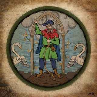 Логотип @kompot_knights - Комнатный Рыцарь