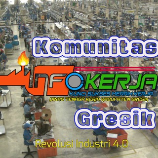 Логотип @komunitasinfokerjagresik - Info Loker Gresik (update) Terpadu 1 Atap Gresik