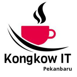 Логотип @kongkowitpekanbaru - Kongkow IT Pekanbaru