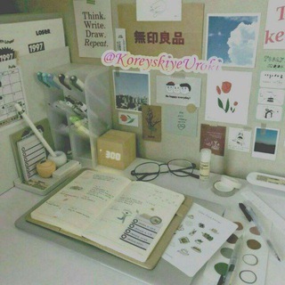 Логотип @koreyskiyeuroki - 🍉❀Корейский ♡︎ 한국어❀🇰🇷