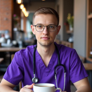 Логотип @korniienko_dmytr0 - KORNIIENKO MEDICINE&ENGLISH