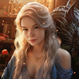 Логотип @kornpolina - Фэнтези со смыслом. Полина Корн 18+