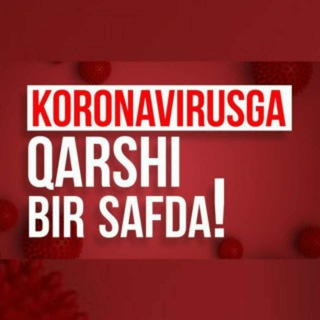 Логотип @koronavirusinfouzchatt - Uz karonavirus info