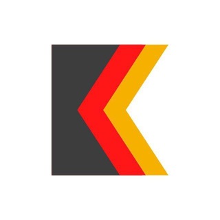 Логотип @korotko_de - Коротко о немецком
