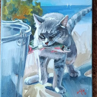 Логотип @kotik_v_crimea - Котик в Крыму