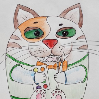 Логотип @kotiki_boltalka - Котики болтают 😸💬