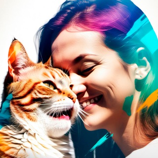 Логотип @kotoradost - Кото❤️Радость: Клуб любителей кошек