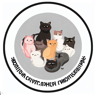 Логотип @kototerra - КОТИКИ 🐈‍⬛