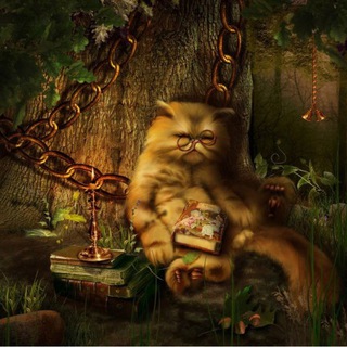 Логотип @kotychenyj - Кот_учёный