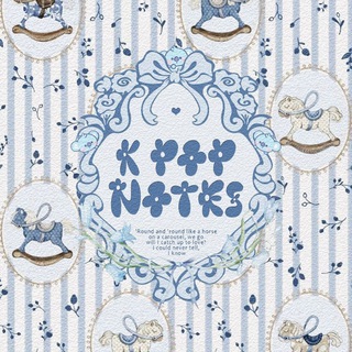 Логотип @kpop_notes - ' 🎐 : 𝑘pop not⃨e𝗌 ˒˒ цитαты