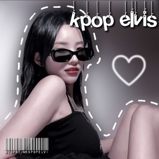 Логотип @kpopelvi - 𝐤-𝐩𝐨𝐩 𝐞𝐥𝐯𝐢𝐬🩻💋