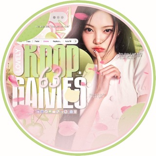 Логотип @kpopgames63 - ៹ ࣪ 𝗸𝗽𝗼𝗽𝗀𝖺𝗆𝖾𝗌 . ៸៸ 🩷 𝟨𝟥