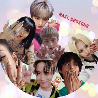 Логотип @kpoplovesnails - Идеи для маникюра