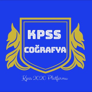 Логотип @kpsscografya - KPSS COĞRAFYA GRUBU