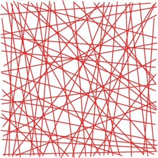 Логотип @kraslines - Красные линии