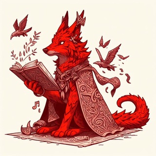 Логотип @krasnaia_sobaka - Красная собака