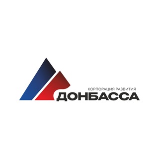 Логотип @krd_dnr - Корпорация развития Донбасса