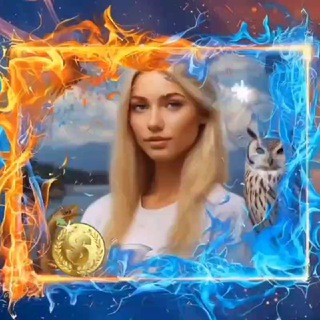 Логотип @kriptomix_lutik - КрИпТоМиКс (рефчат Совушки_цветочка) 🦉💸🔥🎧❤️🌈🌼