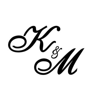 Логотип @kristinamilan - K&M | Кристина и Милан - обувь | стиль | мода
