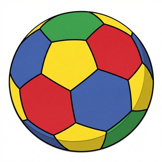 Логотип @krugballchik - Круглый мяч