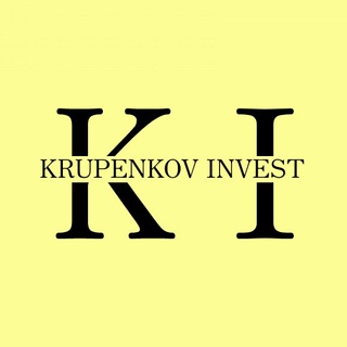 Логотип @krupenkov_invest - Krupenkov INVEST