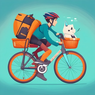 Логотип @kryt_i_pedali - На Двух Колесах