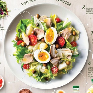 Логотип @kulinaria_salaty_pp - РЕЦЕПТЫ ДИЕТЫ 🥬