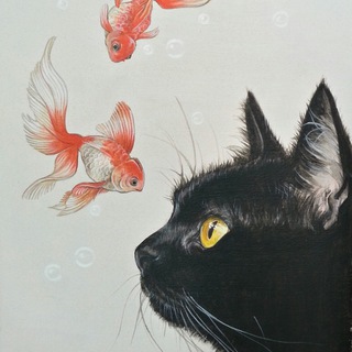 Логотип @kulturnyi_kot - Культурный кот