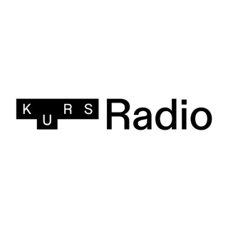 Логотип @kurs_radio - KURS Radio