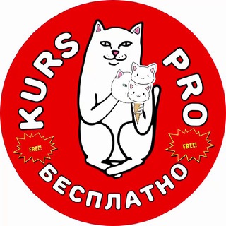 Логотип @kurspro0 - KursPro 🎁 Бесплатные курсы