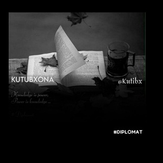Логотип @kutibx - Kutubxona